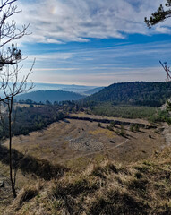 Wonderful views of the Hexetanzplatz in Thale in the Harz low mountain range