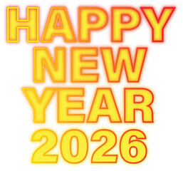 Happy New Year 2026 Text Effect | Festive Celebration Typography