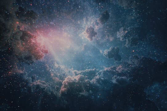 Abstract representation of cloud computing linked to big data and data collection