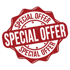 Special offer grunge rubber stamp