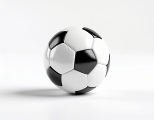 Fototapeta premium 3D Render Soccer Ball. AI Generated