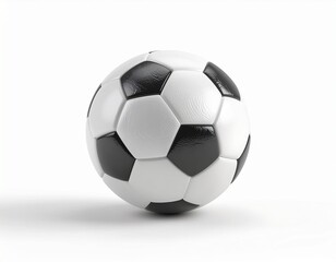3D Render Soccer Ball. AI Generated