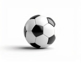 Fototapeta premium 3D Render Soccer Ball. AI Generated