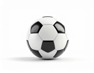 3D Render Soccer Ball. AI Generated