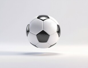 Naklejka premium 3D Render Soccer Ball. AI Generated