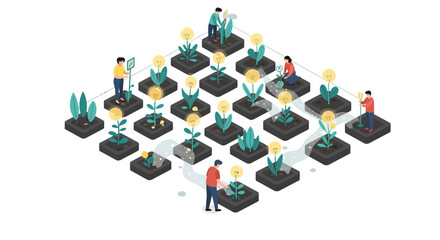 Cultivating Innovation: Diverse Global Teams Thriving in a Connected Digital Ecosystem