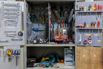 Professional Toolbox with Hand Tools