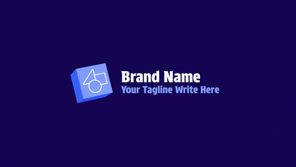 3D Box Logo Animation