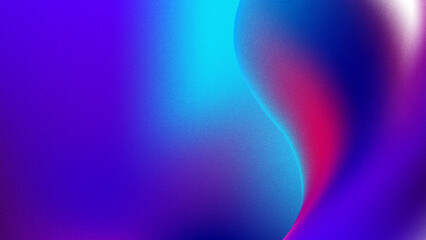 Gradient blue grainy texture background, with noisy color gradient, for banner, poster, header, backdrop, cover, web design