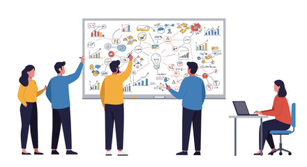 Driving Innovation: Visualizing Strategic Breakthroughs and Collaborative Success in Business