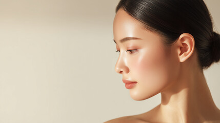 Healthy Skin Concept With Asian Woman