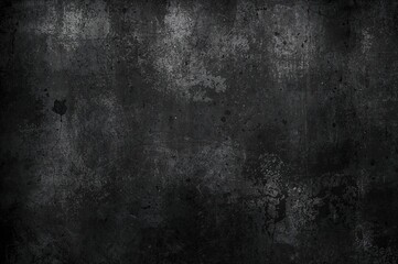 Obraz premium Rough textured black and gray concrete surface with abstract pattern