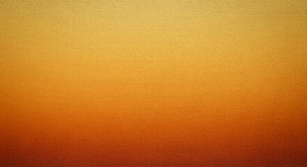 Fototapeta premium Warm orange gradient background, for website or presentation, texture overlay