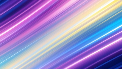 Dynamic vibrant streaks of purple blue and yellow light creating energetic movement across the frame