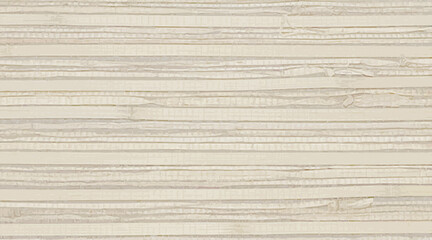 Naklejka premium A seamless beige horizontal striped fabric texture with natural woven patterns for use as background or design material.