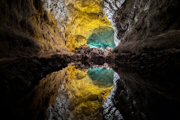 Reflecting Pool in Cueva de los Verdes