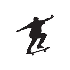 Fototapeta premium Skateboarding Vector (1).eps