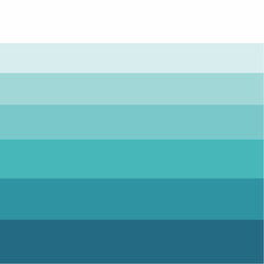 Obraz premium Teal And Turquoise Gradient Stripes Background Design