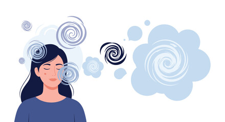 Understanding the dizzying spiral of mental health challenges and finding inner peace and clarity amidst the chaos