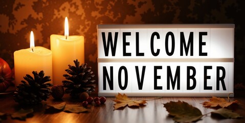 welcome november