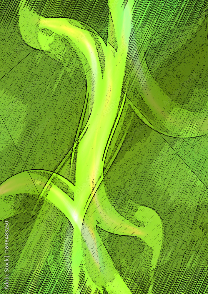 Aufkleber abstract green texture background design.colorful pattern geometric background.