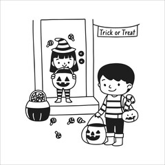 Halloween element set	
