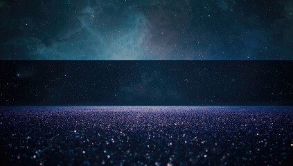 Banner featuring a star-filled field against a cosmic background