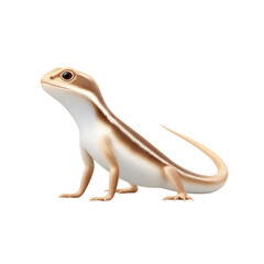 Fototapeta premium Isolated bearded dragon icon on a transparent vibrant design graphic illustration