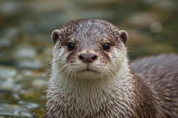 Eurasian Otter Species (Lutra lutra)