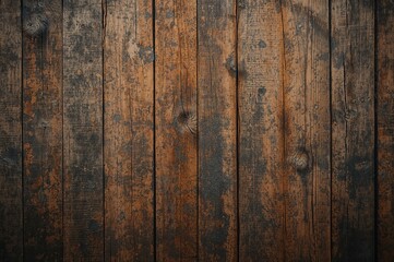 Rustic brown wooden texture as backdrop
