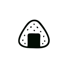 Simple black line drawing of a stylized fox head with small leaves