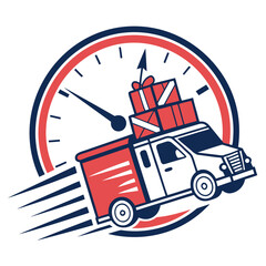 vector illustration of a truck