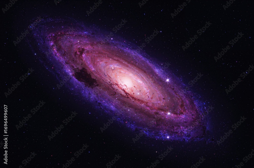 Poster exploding cosmic components featured in this visual provided by a space agency