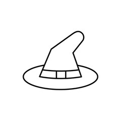 Wizard Halloween Icon.