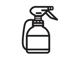 Professional Pesticide Sprayer Icon Collection in Clean Minimal Vector Artwork