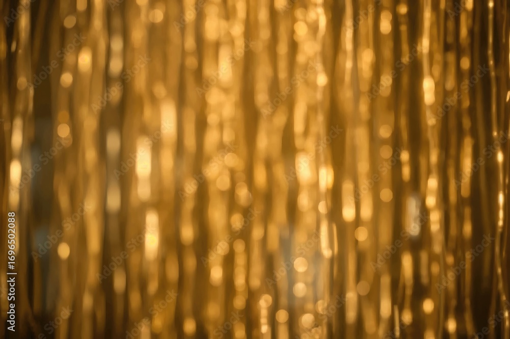 Poster abstract colorful bokeh with golden streaks and motion blur on a soft background