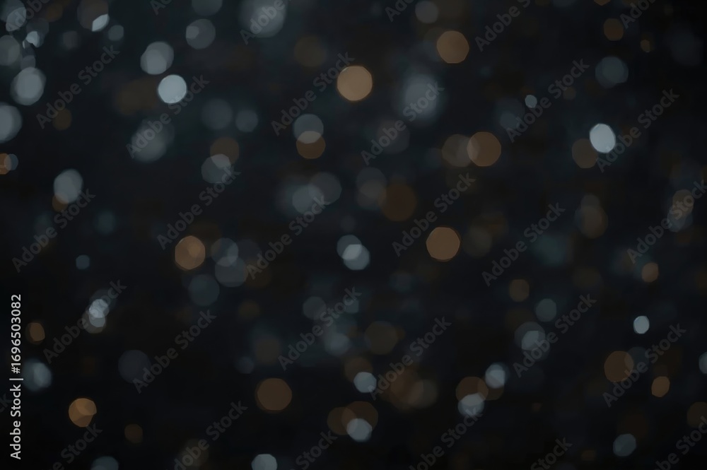 Poster dark bokeh effect with natural backdrop