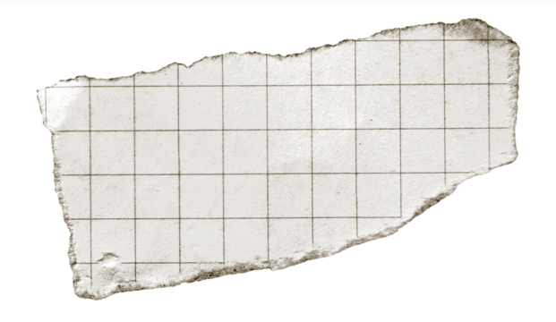 torn brown paper vintage note grid memo black and white