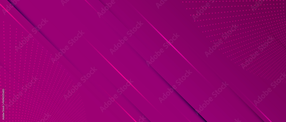 Poster purple abstract geometric background with diagonal line and shadow