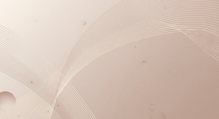 Obraz premium Minimalist abstract lines with muted palette