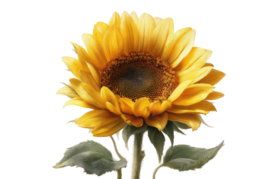 Close-up of a vibrant sunflower