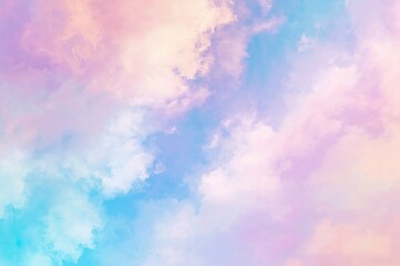 Vibrant pastel-colored abstract backdrop