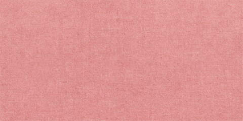 Grunge pink paper texture and vintage background with rough fabric pattern and pastel color