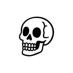 Cute cartoon fox character taking a selfie, depicted in a simple, line-art style, with a phone in its hand and backpack