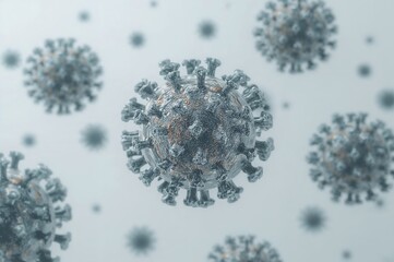 Visual representation of the novel coronavirus