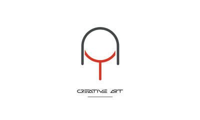 NY, YN, N, Y abstract letters logo monogram