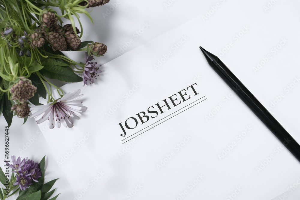 Poster The purpose of the jobsheet is to provide a practical work method through sheets that include practicum goals and tasks, enabling students to learn independently without guidance.