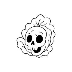 Outline drawing of a cartoon elephant wearing sunglasses with stars, a lightning bolt-patterned shirt, and dancing