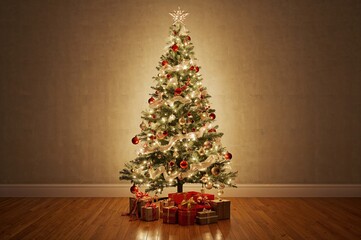 Holiday and New Year Inspiration Featuring a Stunning AI-Created Christmas Tree