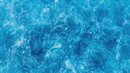 Obraz premium Amazing natural patterns in a blue and white sky